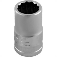 Soquete Sata Encaixe Estriado 1/2'' 08Mm St13619Sc