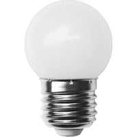 Lampada Led Bolinha Galaxy E27 3Wx127V Branca Fria 1236 - Kit C/10 