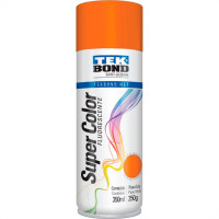 Tinta Spray Tekbond Laranja Fluorescente 350Ml 