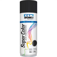 Spray Tekbond Alta Temperatura Preto Fosco 350Ml 