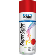 Tinta Spray Tekbond Vermelho Metalico 350Ml 