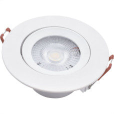 Spot Led All Led Redondo 07W 3000K Bivolt