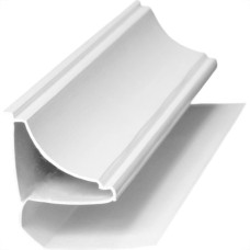 Moldura Para Forro Pvc Universal Branco Gelo ''Sanca'' 6M 20.021 - Kit C/12 