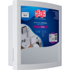 Armario Plastico Herc Tivoli Externo/Embutir 33,8X32,2 Branco 