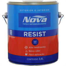 Tinta Novatintas Acrilica Standard Resist Interna/ Externa 3,6L Branca 