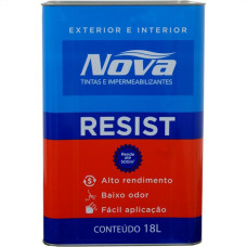 Tinta Novatintas Acrilica Standard Resist Interna/ Externa 18L Branca 