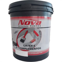 Tinta Latex Novatintas Acrilica Interna 18L Branca Balde 