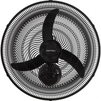 Ventilador Parede Ventisol 50Cm Preto Grade Plastico 220V 130W 14062