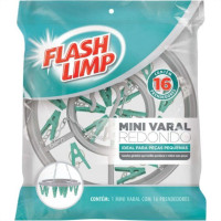 Varal Flashlimp Mini ''Redondo''Com 16 Prendedores Lav6810