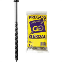 Prego Ardox Gerdau Com Cabeca  17X21 (3,00X48mm) 1Kg 