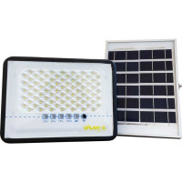 Refletor Led Com Placa Solar Galaxy Ip65 100W 6500K 4075