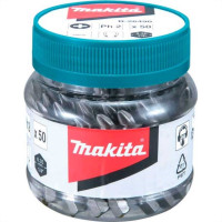 Ponteira Makita Bits Phillips Ph2 X 50Mm Pote Com 50 Pecas B-26490