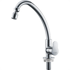 Torneira Abs Bica Movel Mesa Herc Tivoli Alavanca Com Arejador Articulavel Cromada Plastilha Ceramica 532