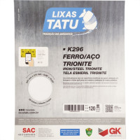 Lixa Ferro Tatu 120 Trionite K29601200025 - Kit C/25 