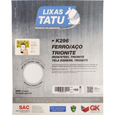 Lixa Ferro Tatu 180 Trionite K29601800025 - Kit C/25 