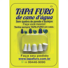 Tapa Furo Para Cano Dagua Oidic Com 5 Pecas 12345