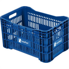 Caixa Plastica Multiuso Mercado/Agricola Caixaplast 31X55X36 Azul 31Tasaz