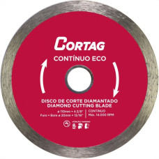 Disco Diamantado Cortag Eco Continuo 110Mm Agua 61548