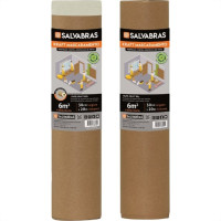 Protecao Para Pintura Salvabras Kraft Mascaramento 0,30M X 20M P00045