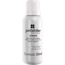 Corante Juntalider Branco 50Ml Para Tinta  - Kit C/12 