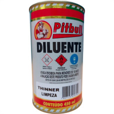 Thinner Pitbull 450Ml Thpt45012 - Kit C/12 