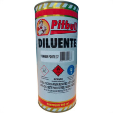 Thinner Pitbul Forte37 900Ml Thpit3790012 - Kit C/12 