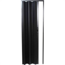 Porta Sanfonada Perlex Pvc 60X210 Preta 8906Pr