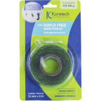 Fita Dupla Face Koretech Massa Acrilica Uso Interno Verde 12X 2M Pa432140003