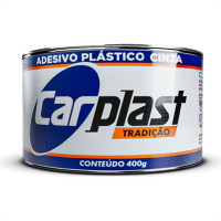 Massa Plastica Carplast 400G Cinza Com Catalizador Ca100 - Kit C/12 