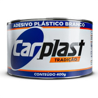 Massa Plastica Carplast 400G Branca Com Catalizador Ca135 - Kit C/12 