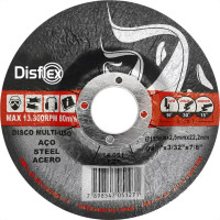 Disco De Corte Para Inox Disflex Corte Desbaste 4.1/2 X 7/8 14.051 - Kit C/25 