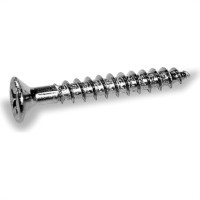 Parafuso Jomarfix Inox Cabeca Chata Philips Jomarca 3,5X40 % 31856 - Kit C/5 Centos