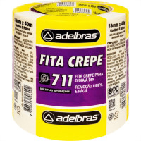 Fita Crepe Adelbras Mask 18X40M  - Kit C/6 