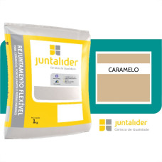 Rejunte Juntalider 4 Pacotes Com 1Kg Caramelo 