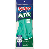 Luva Nitrilica Sanro Verde Com Forro P Par 281N20002