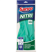 Luva Nitrilica Sanro Verde Sem Forro M Par 282N30002