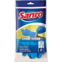 Luva Sanro Latex Silver Sense P Par 