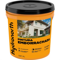 Tinta Emborrachada Hydronorth 18L Branco 