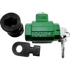 Cadeado Para Porta De Aco Dovale King 3 Verde 17500