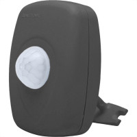 Sensor Qualitronix Parede Sobrepor Com Foto Articulavel 180° Preto Qa21Mp