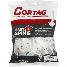 Espacador Nivelador Cortag Easy Spin 2,0Mm Com 50 Pecas 62604