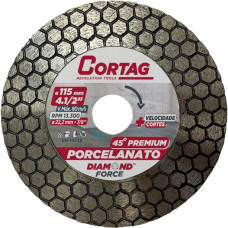 Disco Diamantado Cortag Para Chanfro 45° Premium 115Mm 62795