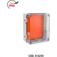 Caixa Passagem Pvc Rohdbox Completa Ip68 Transparente 250X200X130 888191