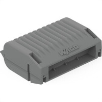 Conector Gelbox Wago 6Mm Cinza Tamanho 2 207-1432  - Kit C/3 