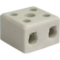 Conector Porcelana Asantos 2 Polos 6Mm 2203