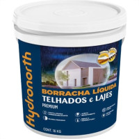 Borracha Liquida Impermeabilizante Balde Hydronorth Branca 16Kg 10536