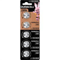 Pilha Duracell Bateria 3V Cr2032 Com 5 Peças 