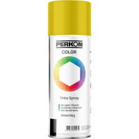 Tinta Spray Perkon Uso Geral Amarelo 7192