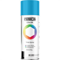 Tinta Spray Perkon Uso Geral Azul Claro 7193