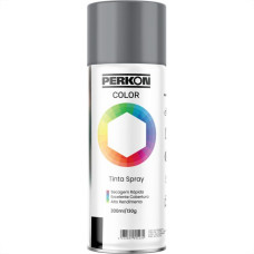 Tinta Spray Perkon Uso Geral Cinza Medio 300Ml 7201